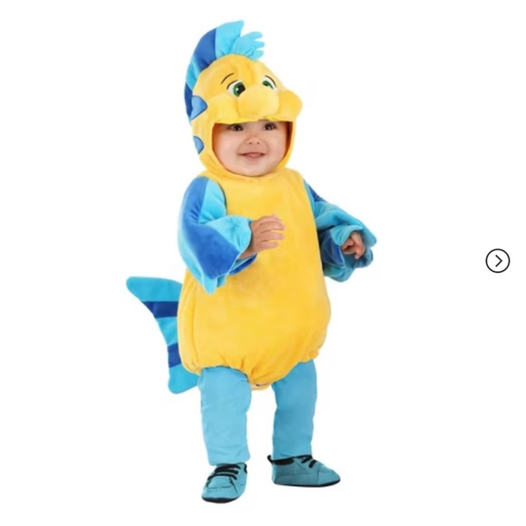 Disney Baby Flounder Costume - 9-12 mo - Picture 1 of 2